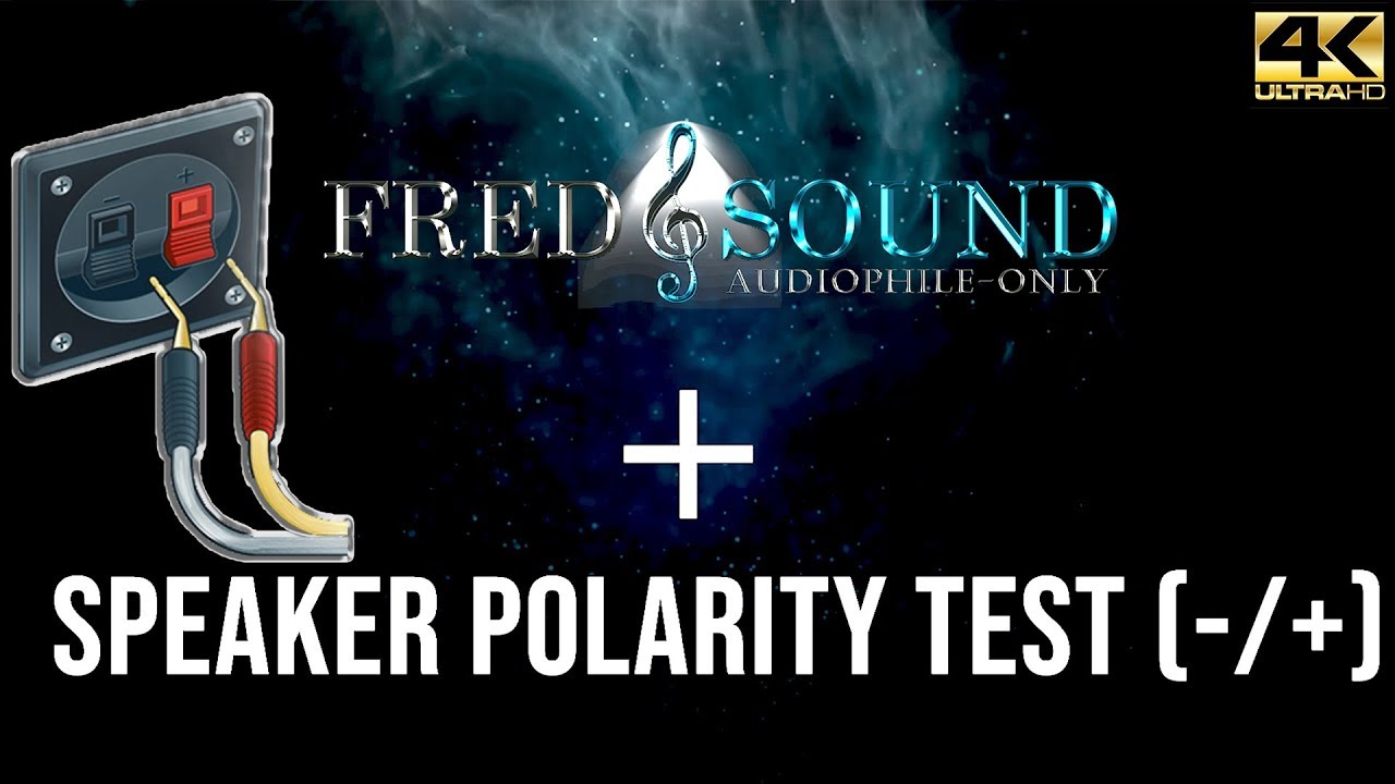 Speaker Polarity Check - Test Tone #FredNsound