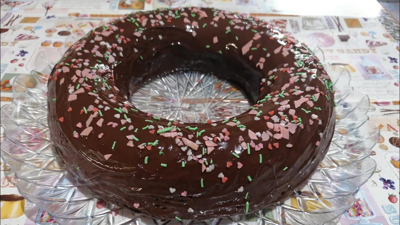 Ciambellone bigusto variegato-ricetta facile e veloce #dolcecolazione