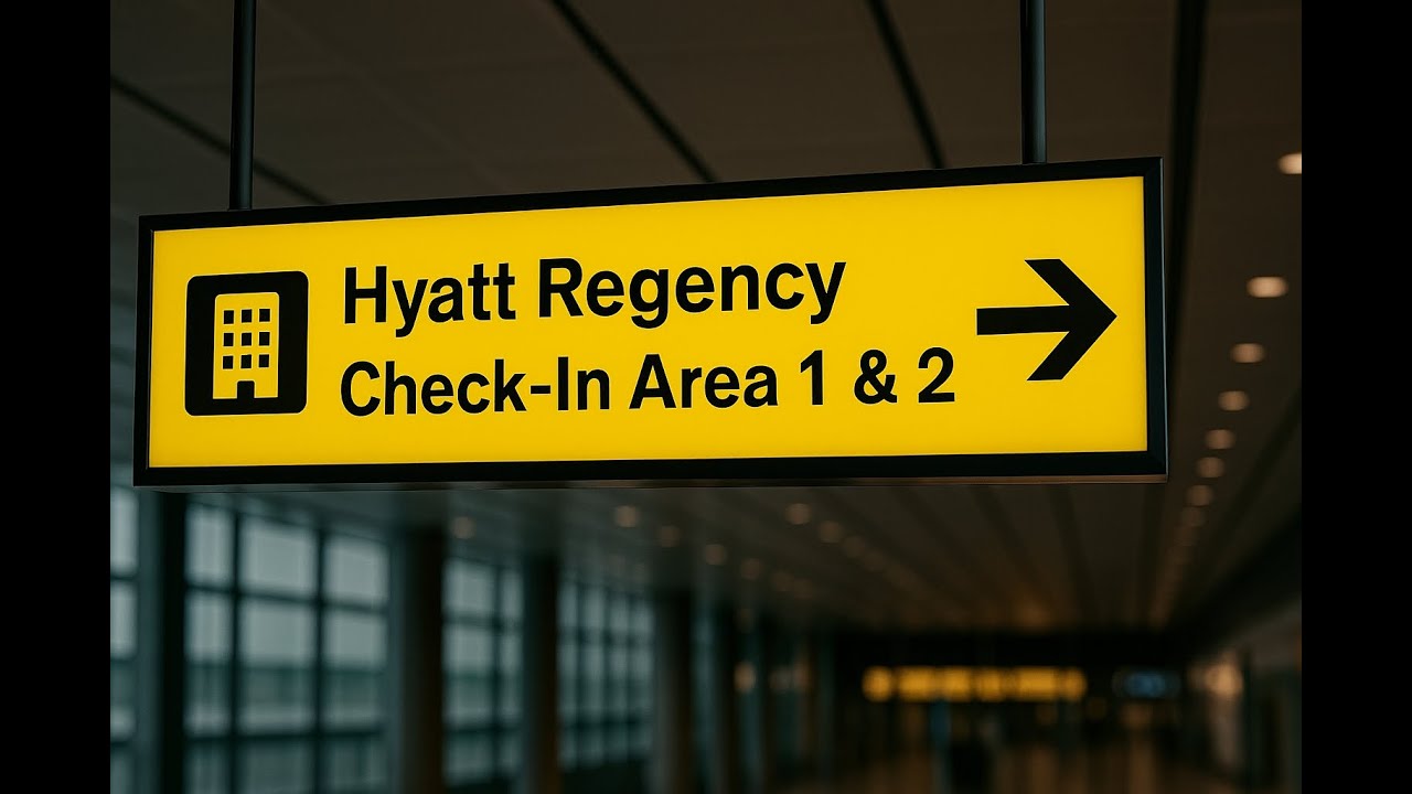 How to Get from Hyatt Regency Zurich Airport to Check-in 1 & 2 (Full Walkthrough)