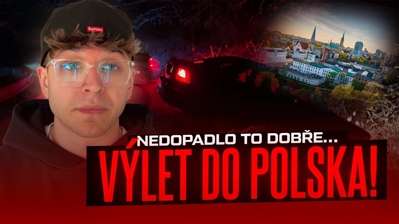 MĚLI JSME AUTONEHODU! - Vlog z Polska!