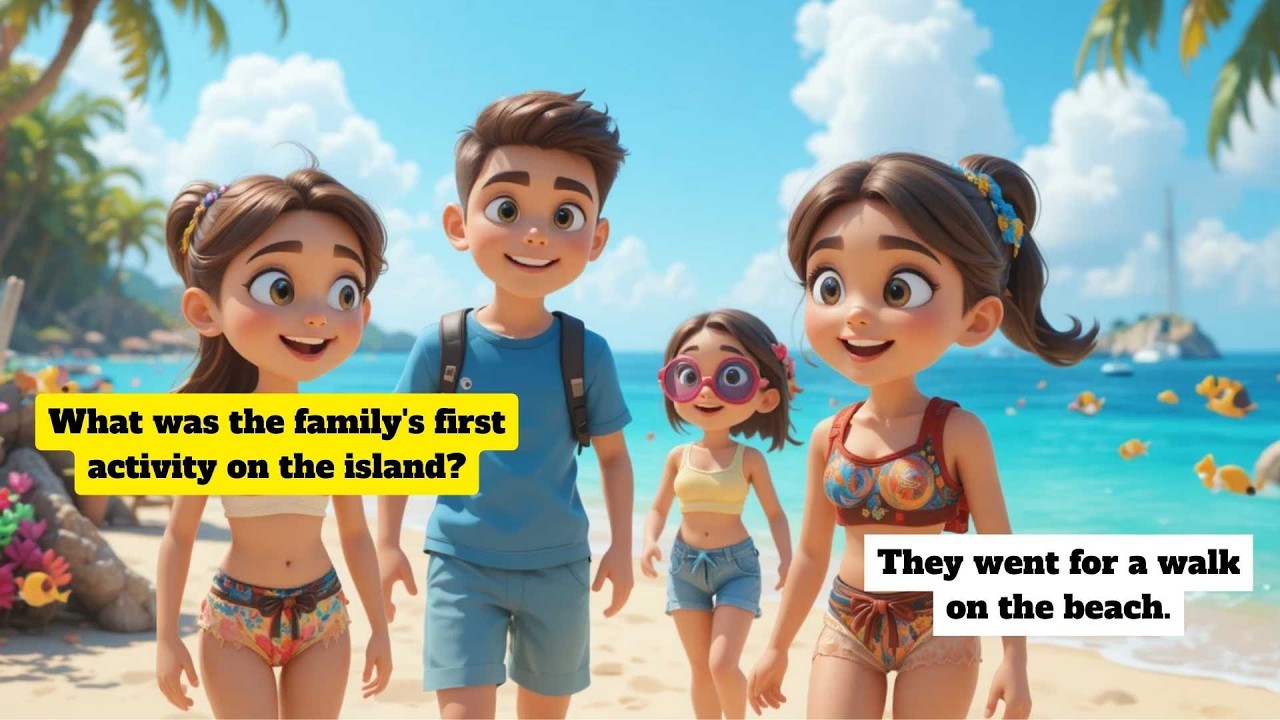 10 Easy English Conversations for family Adventure | Real-Life Dialogues A1-A2