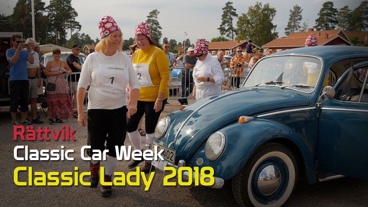 Classic Lady 2018 - Classic Car Week - Rättvik