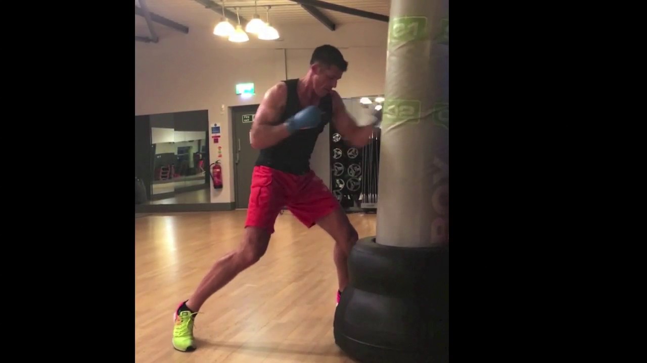 40mins Karate-bag work per day