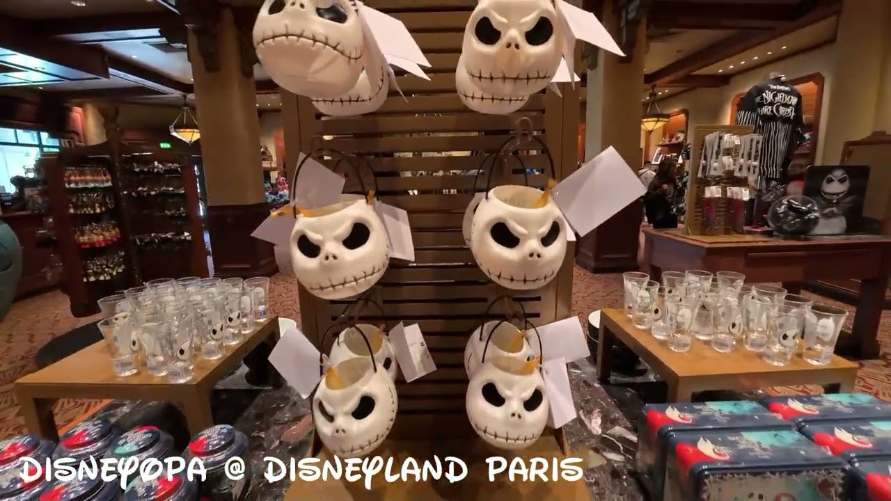 TOWER HOTEL GIFTS - SHOP WALK THROUGH - Disneyland Paris - DisneyOpa