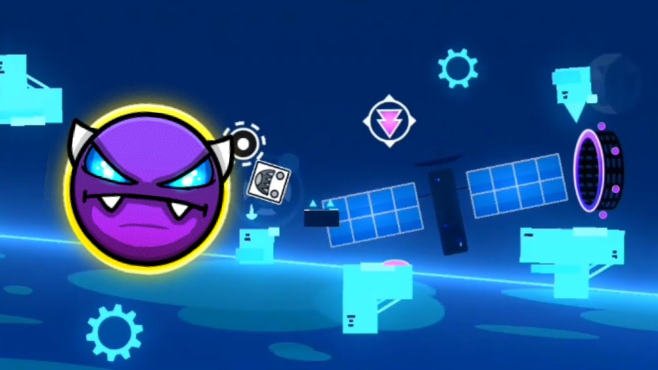 Cyber Drift by Libann (Easy Demon) | Geometry Dash 2.2.142 | GeoGhast