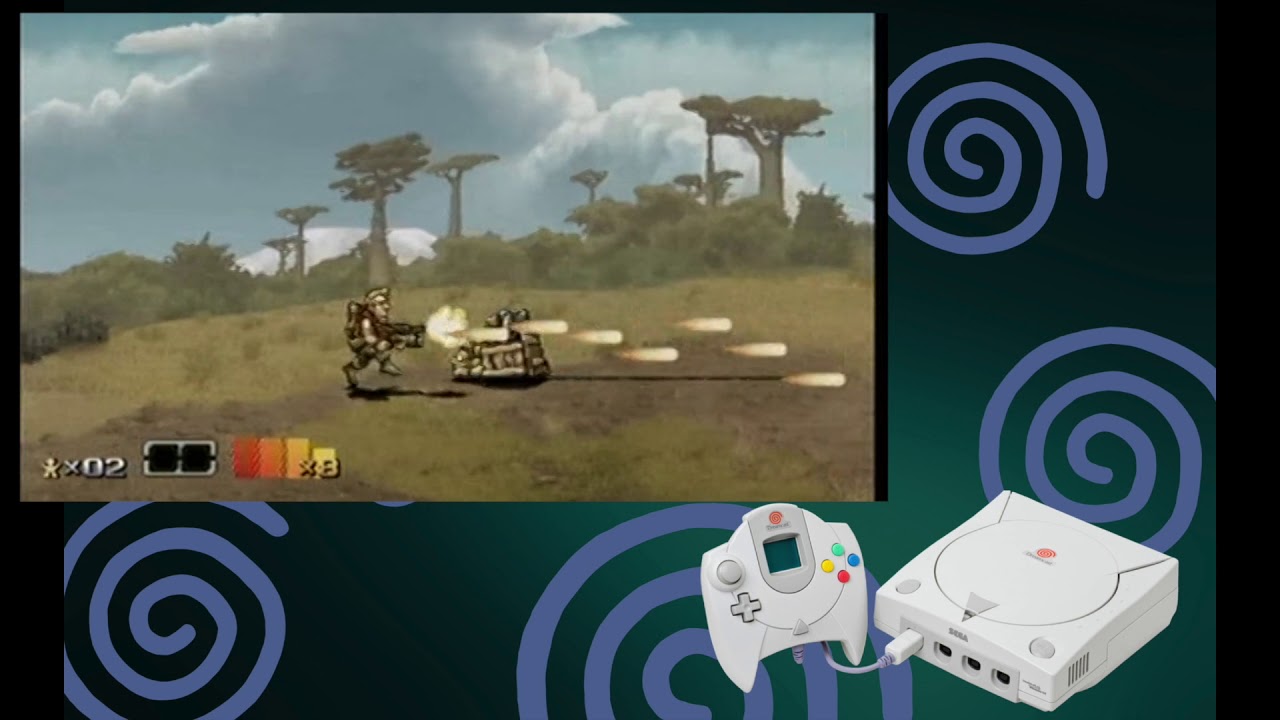 Metal Slug 6 - Sega Dreamcast 2020 - RUNNING FROM CD ON REAL CONSOLE