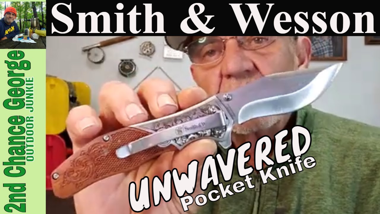 UNWAVERED Pocket Knife from SMITH AND WESSON -  It's a BEAST