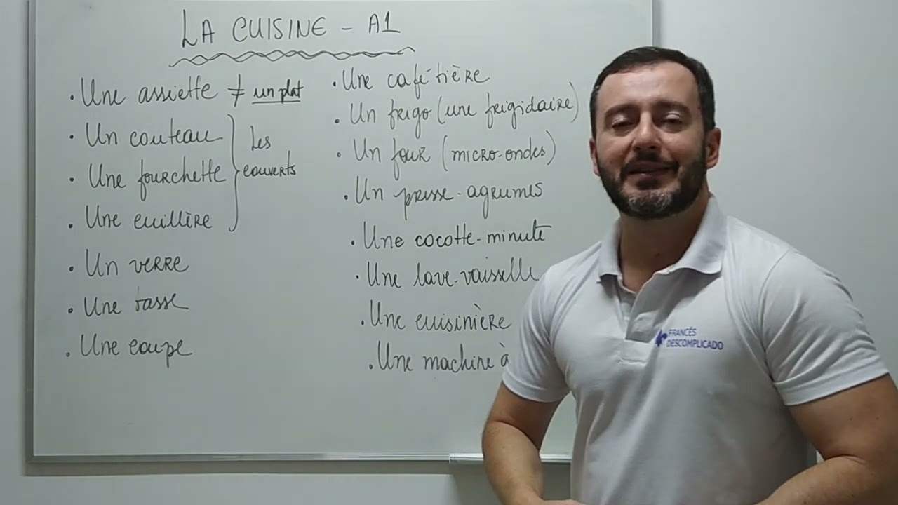 La cuisine (os objetos da cozinha) (A1)