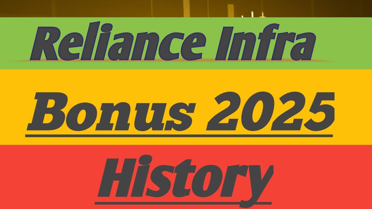 Reliance Infra bonus history || Reliance Infra bonus history 2025 || Reliance Infra share bonus 