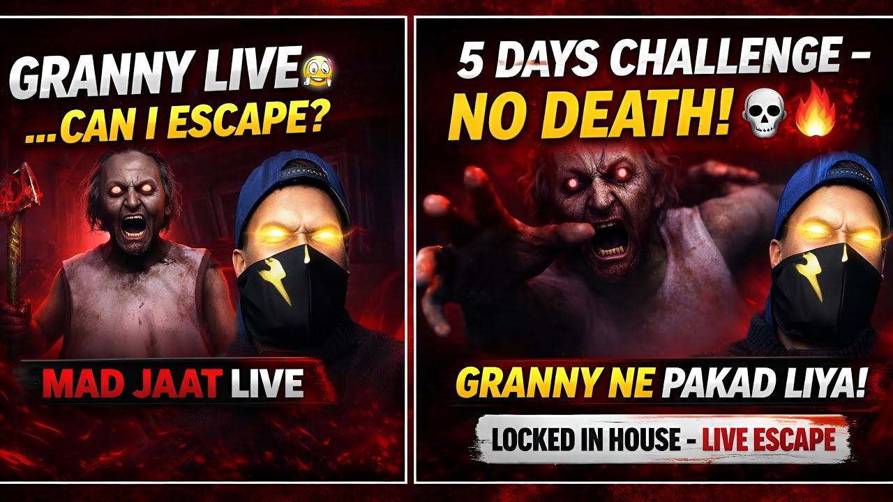 MAD JAAT LIVE is live“Agar awaaz ho gayi to Granny turant aa jayegi… sab log chup rehna 😱😨