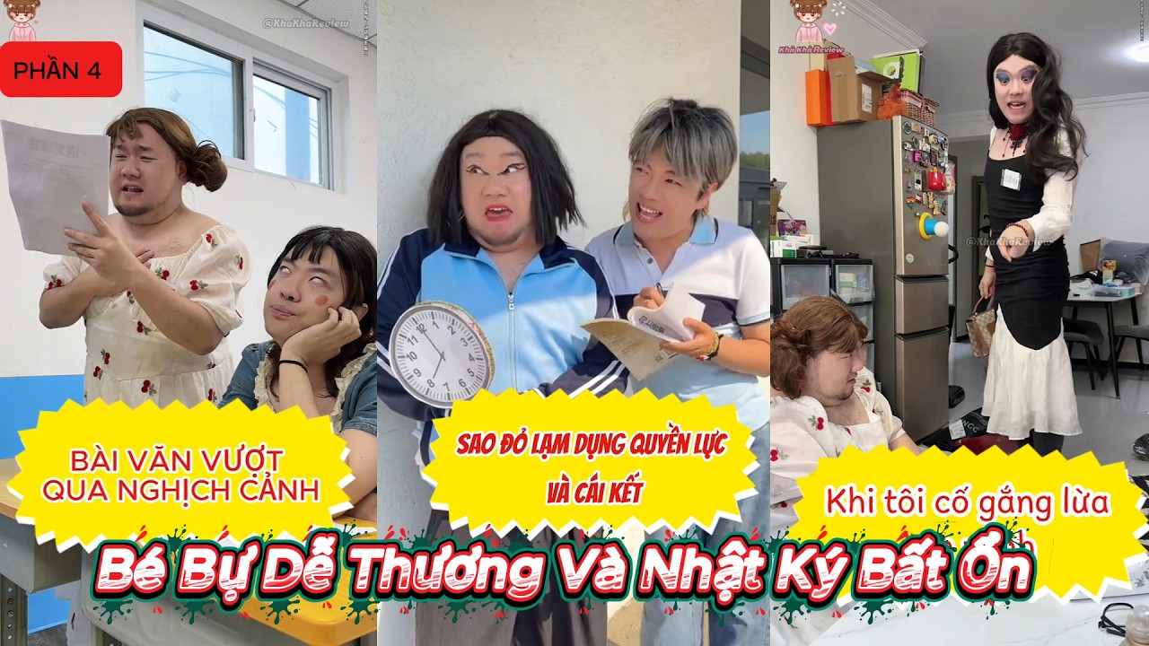 [TỔNG HỢP] Bé Bự Dễ Thương Và Nhật Ký Bất Ổn | Phần 4 #funny #giaitri