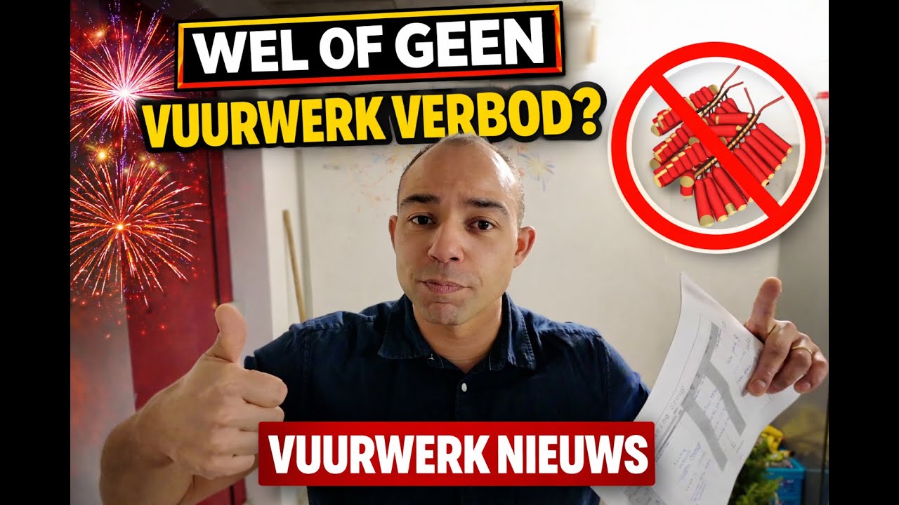 🔥 VUURWERK VERBOD?! Dit is wat er NU beslist wordt | Vuurwerk Nieuws