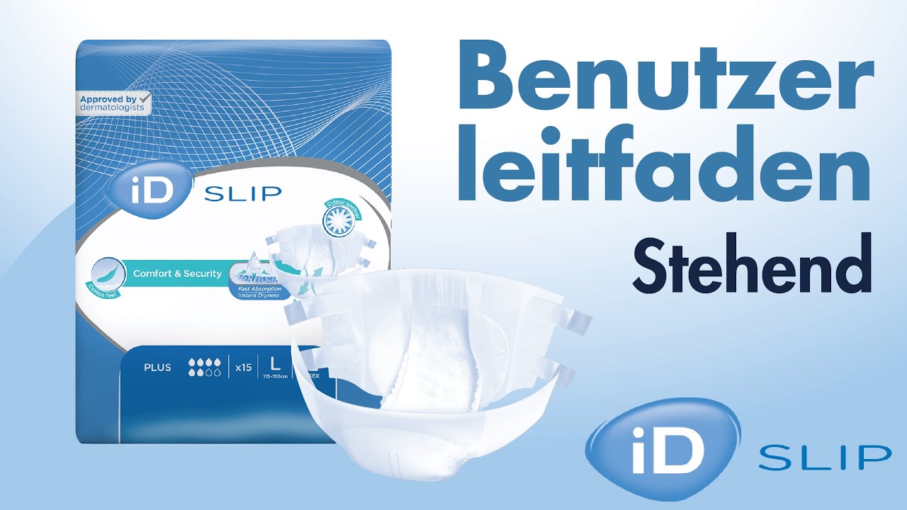 iD Slip | Benutzerleitfaden | Stehenden Position
