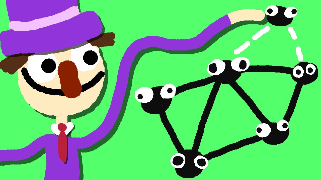 Zombey baut Brücken aus Schleimbällen. | WORLD OF GOO 2 - Part 1