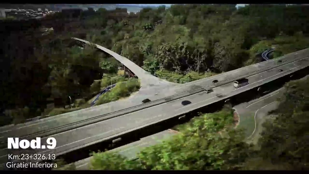 Centura metropolitană a Clujului: Au început lucrările de proiectare. Prezentare video Noduri TR 2