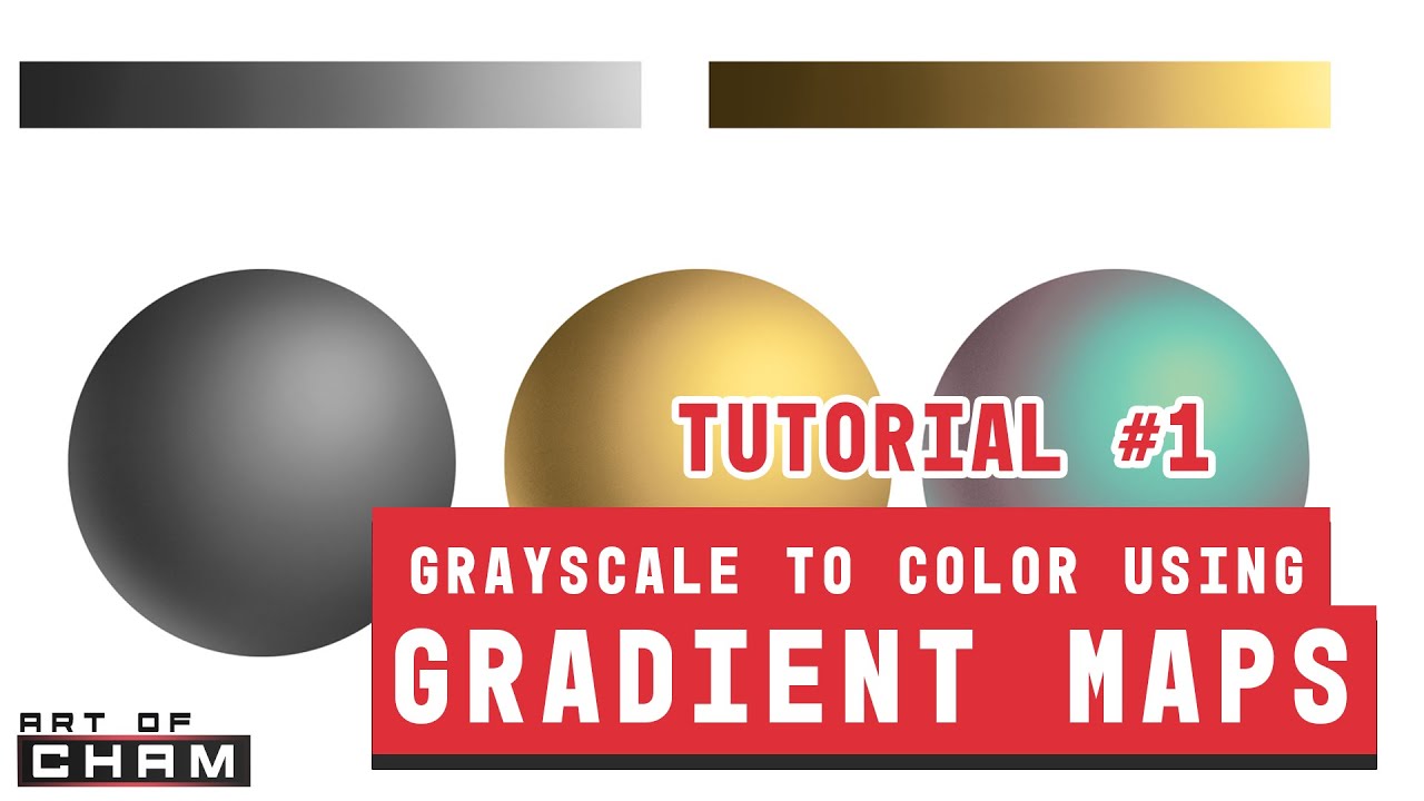 Tutorial #1 - Grayscale to Color using Gradient Maps