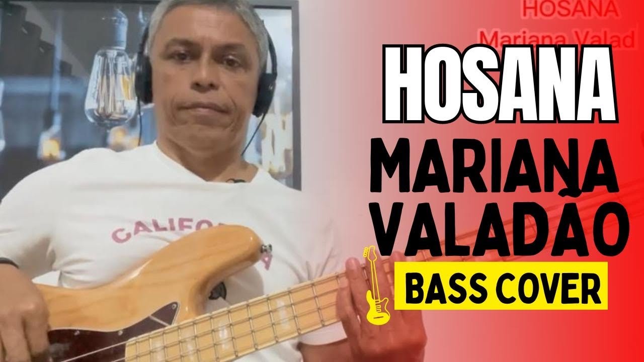 HOSANA - Mariana Valadão, bass Cover @cabrabaixo
