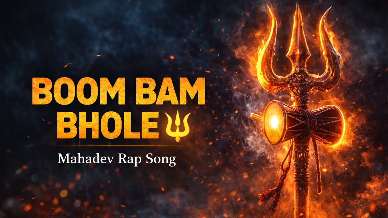 BOOM BOOM BHOLE 🔱 | Mahadev Rap | Shiv Bhakti Rap🔥