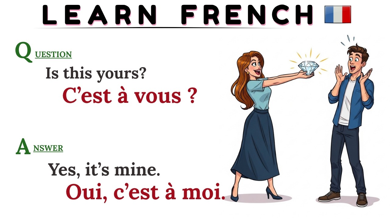 Most Common French  Dialogues & Phrases You Must Know | Learn French | Apprendre le français
