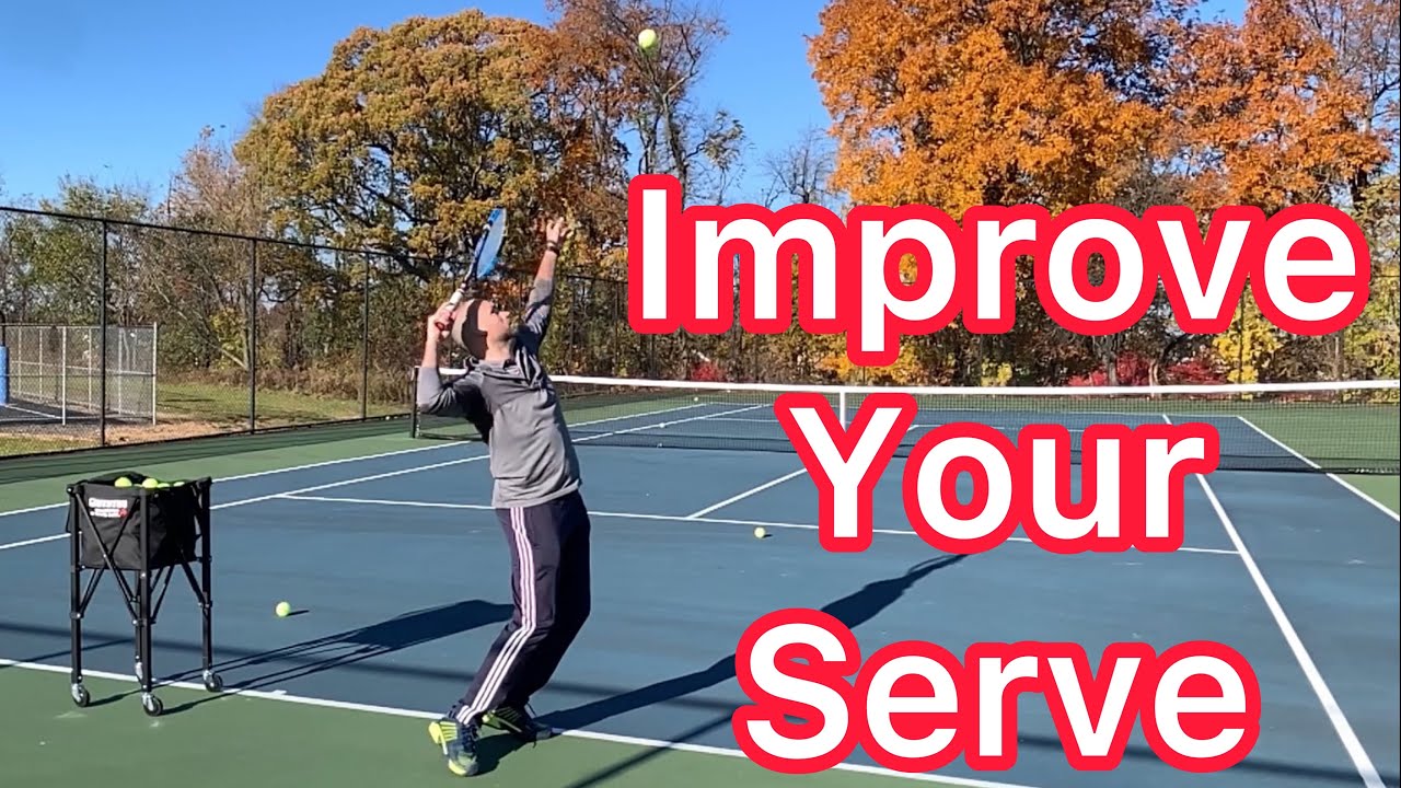 2 Amazing Tennis Tips (Improve Your Serve Toss & Knee Bend)