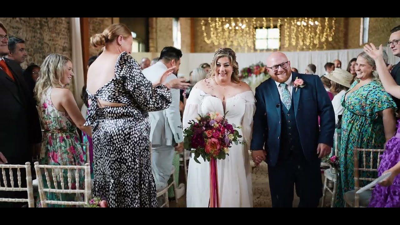 Emily and Cwyllog Wedding - The Granary Estates