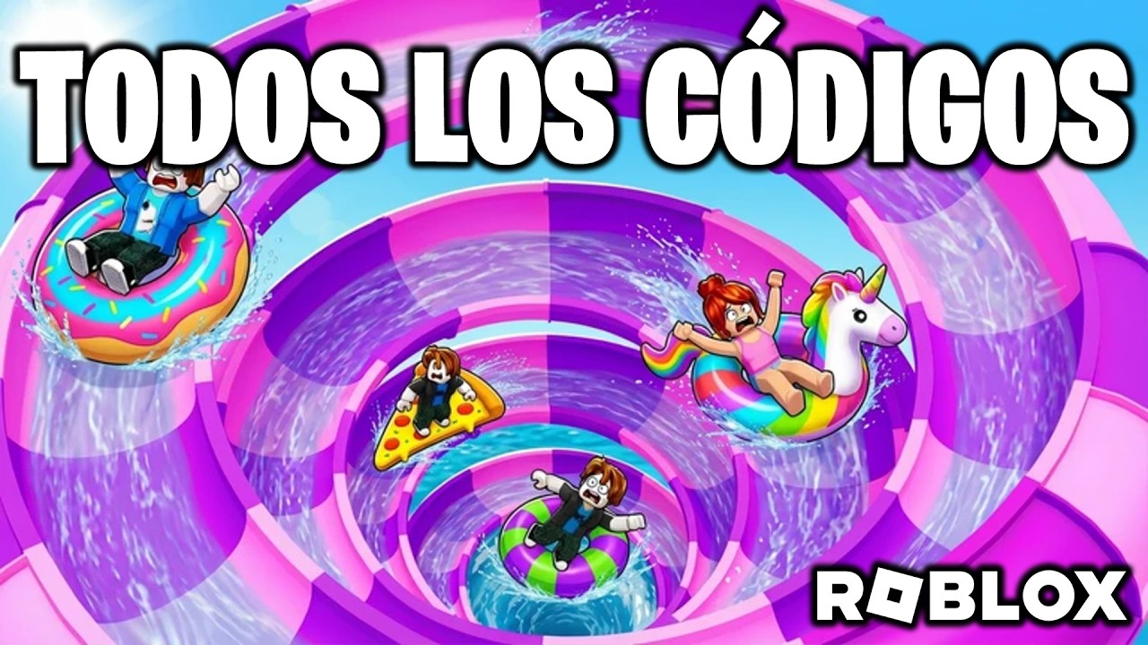 TODOS los C&Oacute;DIGOS de 🌊 ESCALAR TOBOGAN Y DESLIZARSE 🌊 activos / ROBLOX 2026 / TilloASR