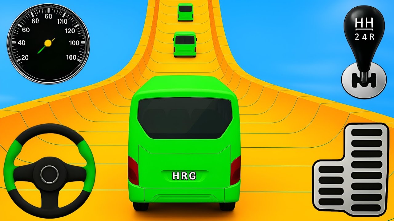 Ultimate Bus Impossible Racing 2025 - Bus Racing Extreme 3D - Android Gameplay #24