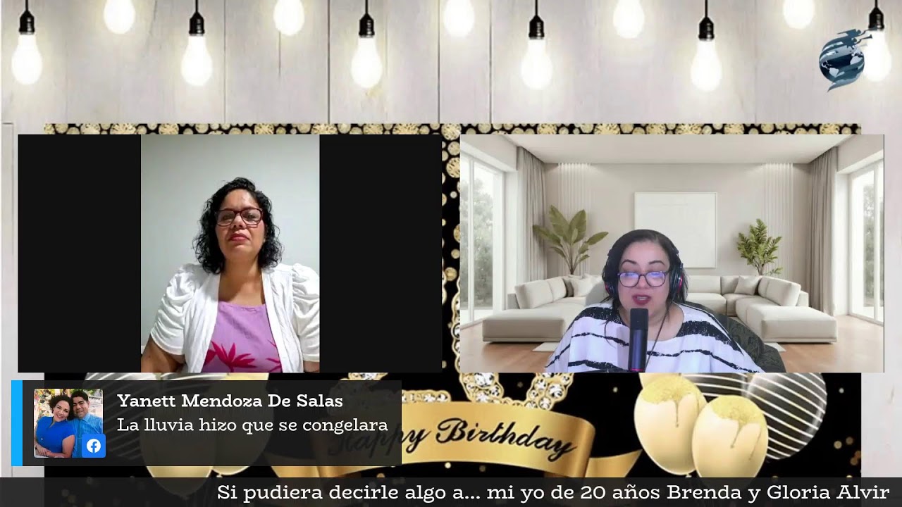 Si pudiera decirle algo a…  mi yo de 20 años  Brenda y Gloria Alvir