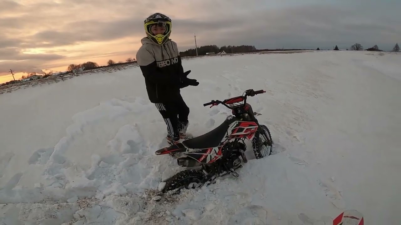 2× Mrf 140 RC big | upalanie w śniegu z @endurowarioty