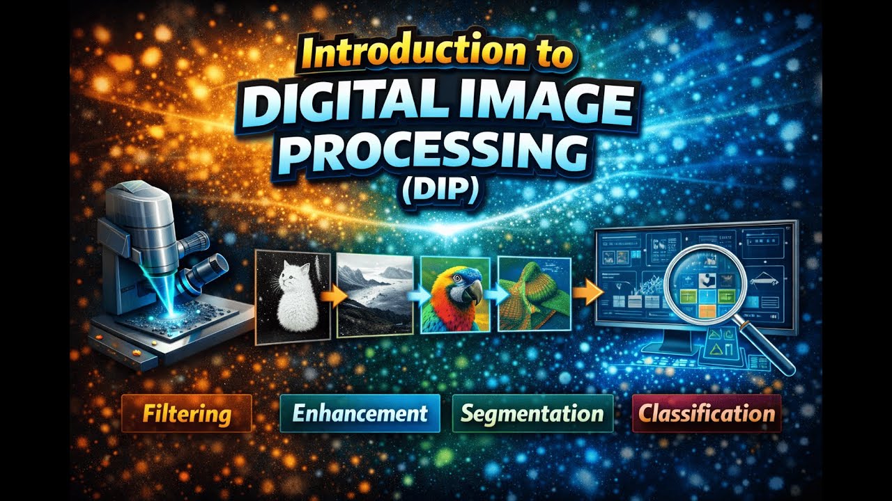 Introduction to DIP 🔍 | Basics of Digital Image Processing