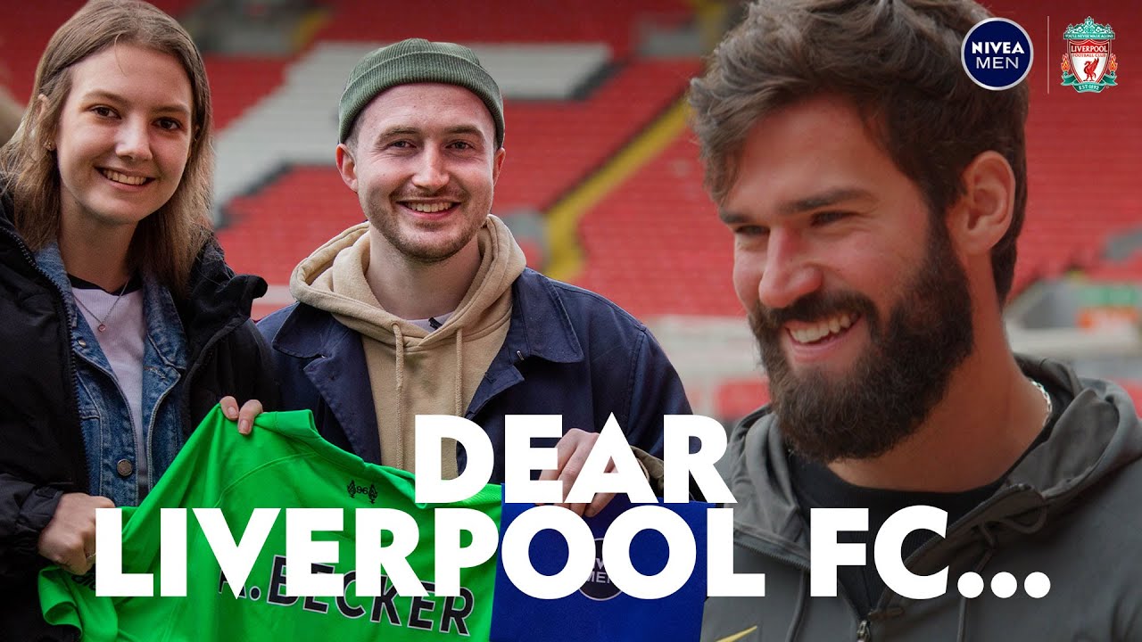 'He literally saved my life' | Alisson helps with emotional surprise for lifelong Liverpool fan