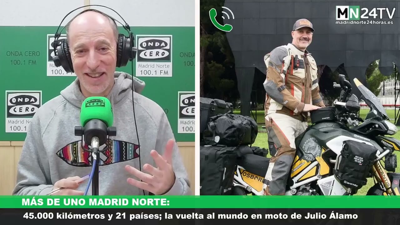 45 000 kilómetros y 21 países; la vuelta al mundo en moto de Julio Álamo