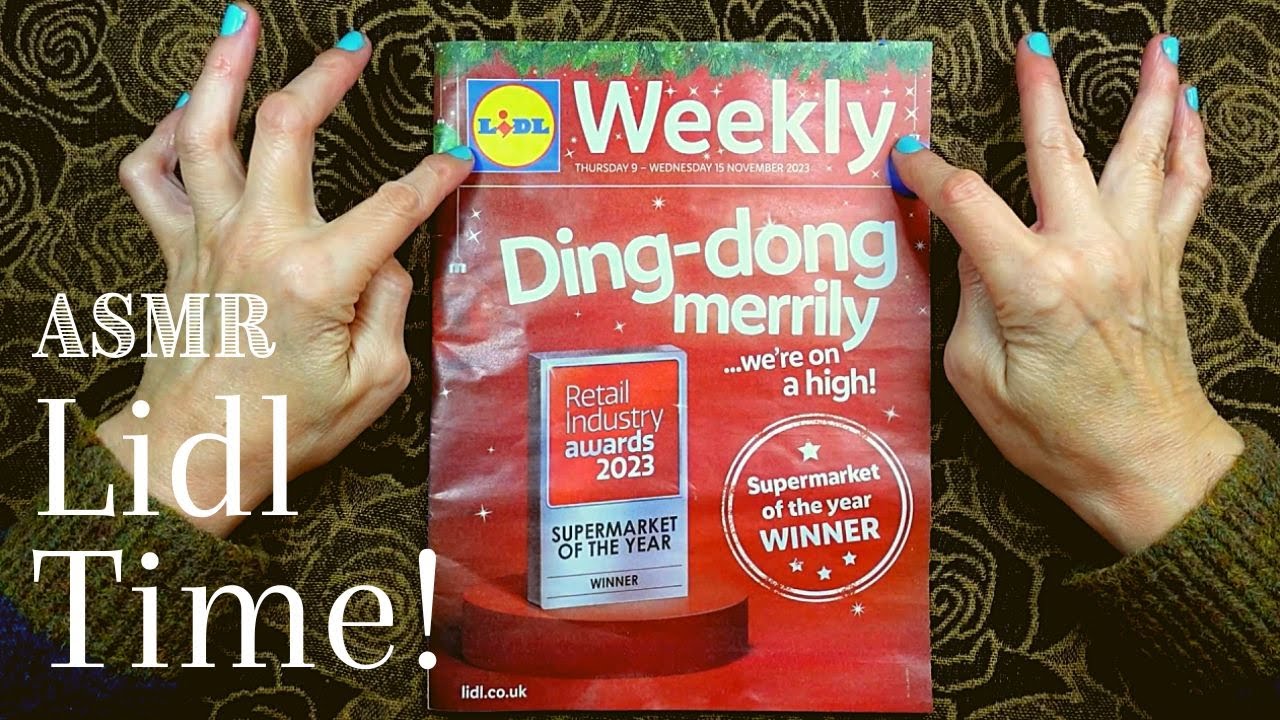ASMR | Ding-Dong It's Lidl Time!! Lighthearted Whispered Sales Circular Chat!