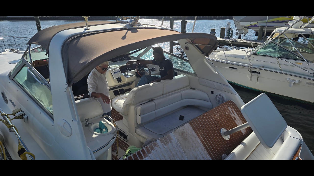 1997 Sea Ray 330 Sundancer Survey and Haul Out