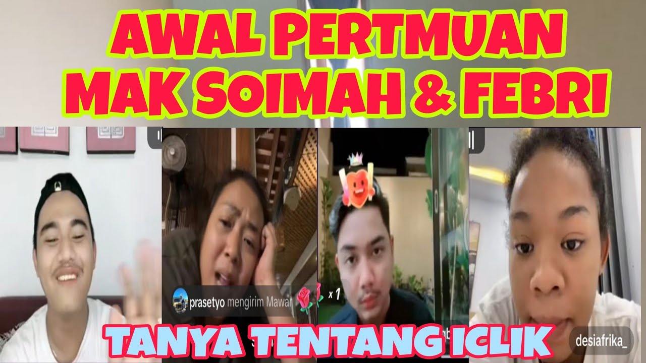 PERTAMA KALI MAK SOIMAH DI KENALIN FEBRI ‼️ desiafrika ronkads febrianiqbal maksowimah !!!