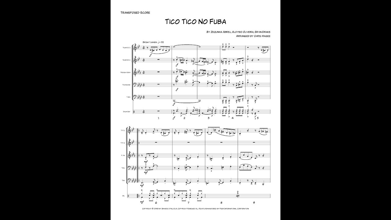 Chris Magee Music - Tico Tico No Fuba