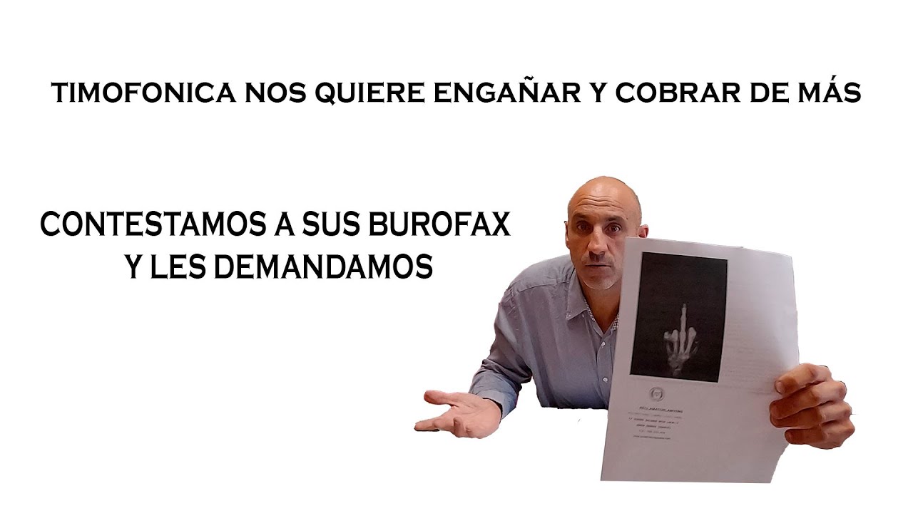 📲 Telefónica 📲 engaños en la factura y reclamos timofonica 😡 Spoiler: Le demandamos 🤣