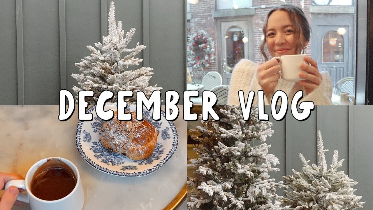 DECEMBER VLOG | New Hampshire Trip + Boston Christmas Market + Newport Beach