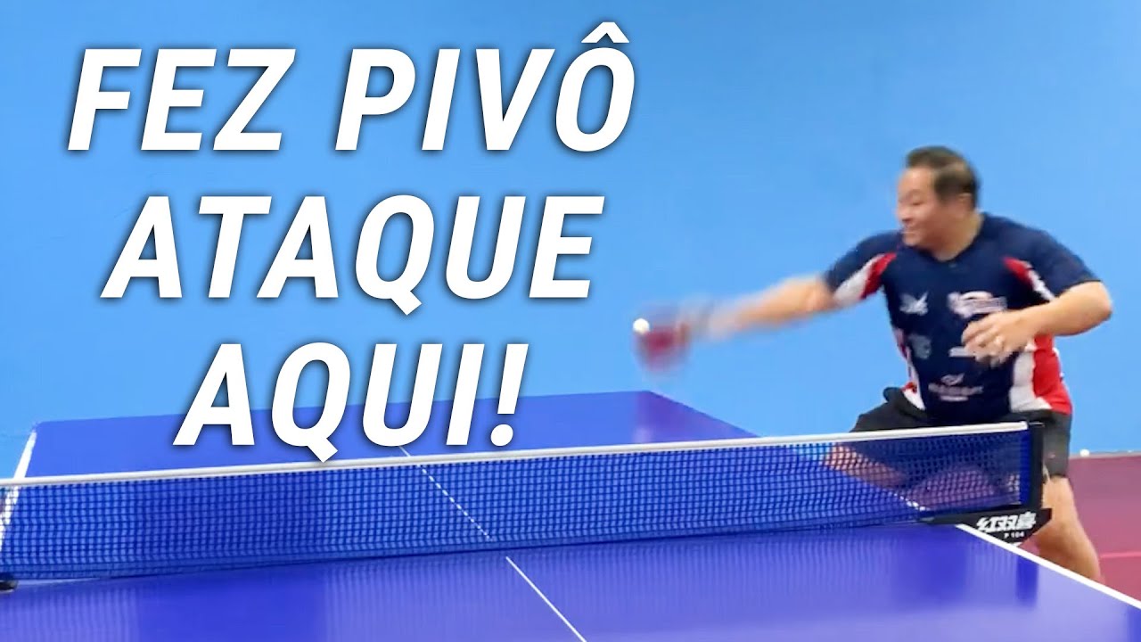 ONDE ATACAR QUANDO FAZER O PIVÔ NO PING PONG