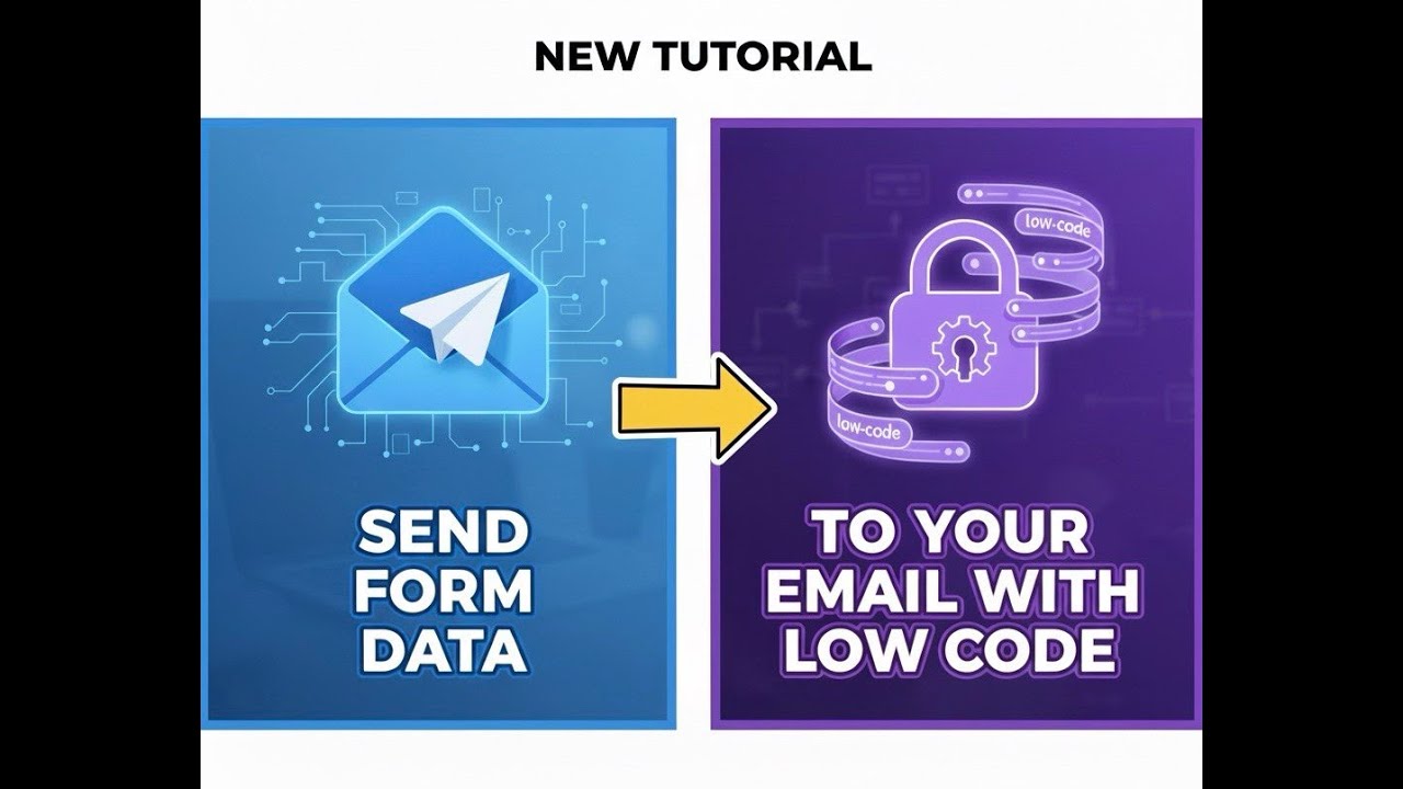 How to Email Form Submissions with NO CODE (Low-Code Method)