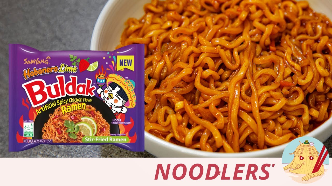 Samyang Buldak Habanero Lime Hot Chicken Ramen - Stir-Fry Noodles