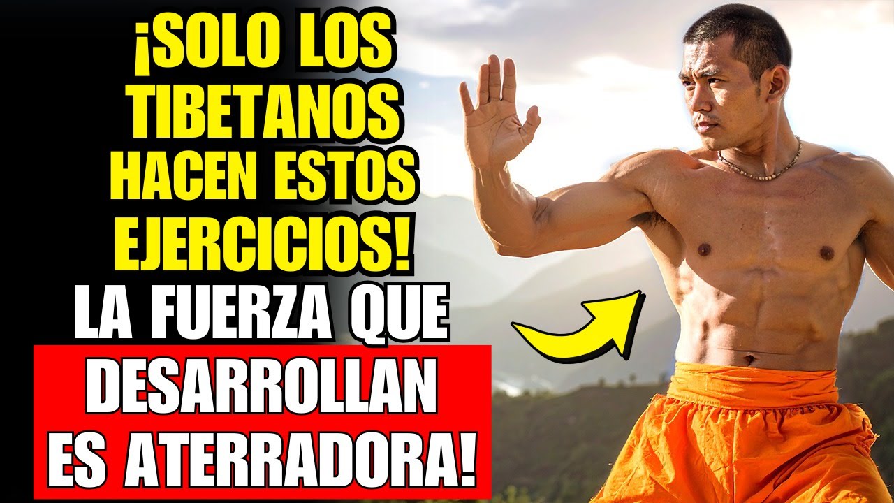 6 Poderosos Ejercicios Tibetanos para una Fuerza y Resistencia Increíbles (Secretos de la Juventud)