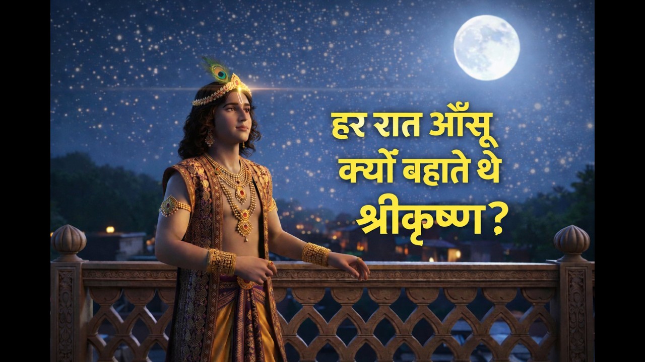 क्यों रोए कृष्ण