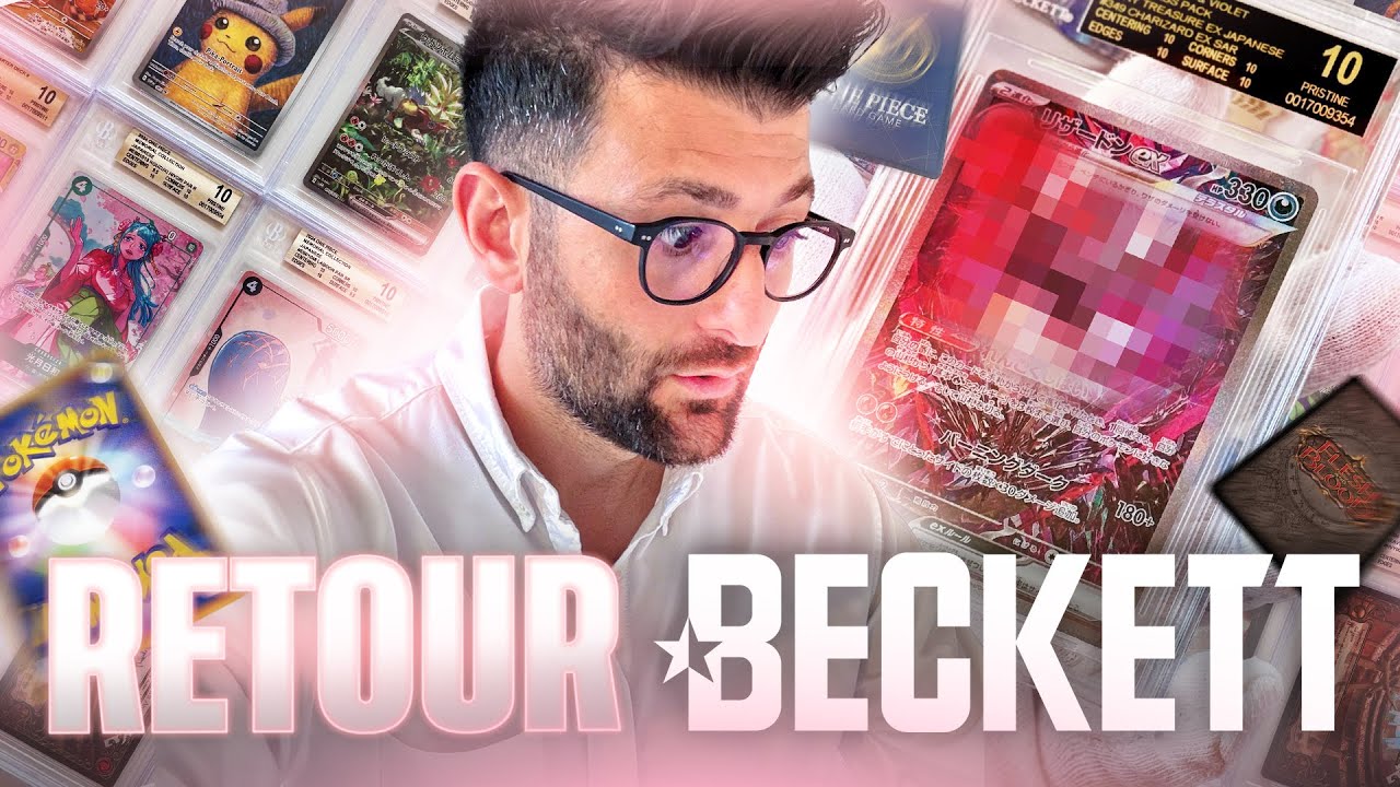 RETOUR BECKETT | Pokemon, One Piece, Flesh&Blood. 10 BLACK LABELS !!! (BGS return)