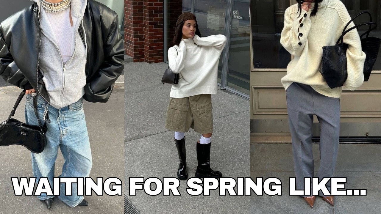 What I’m actually wearing while waiting for spring!