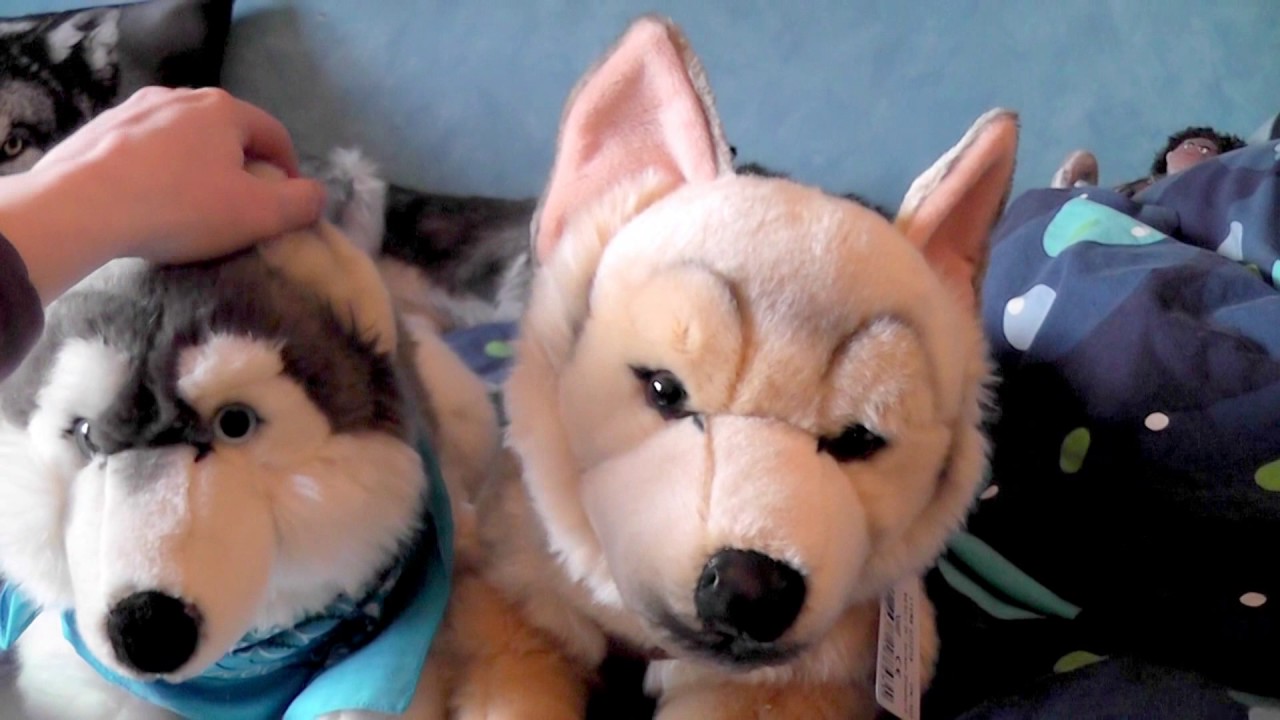 Package Large Leosco Unitoys German Shepherd plush