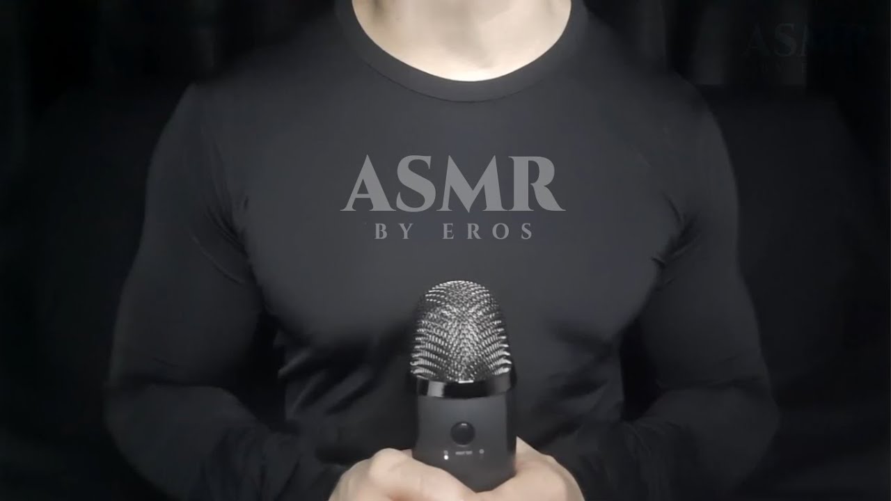 ASMR Mouth Sounds (No Talking) + Soft Mic Brushing + Gentle Hand Movements