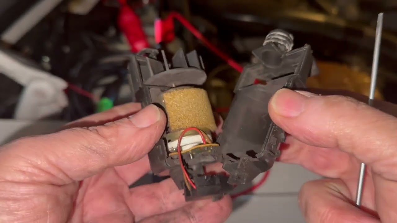 Fixing the cabin air temp sensor blower W126 W124   erratic cabin temp up and down