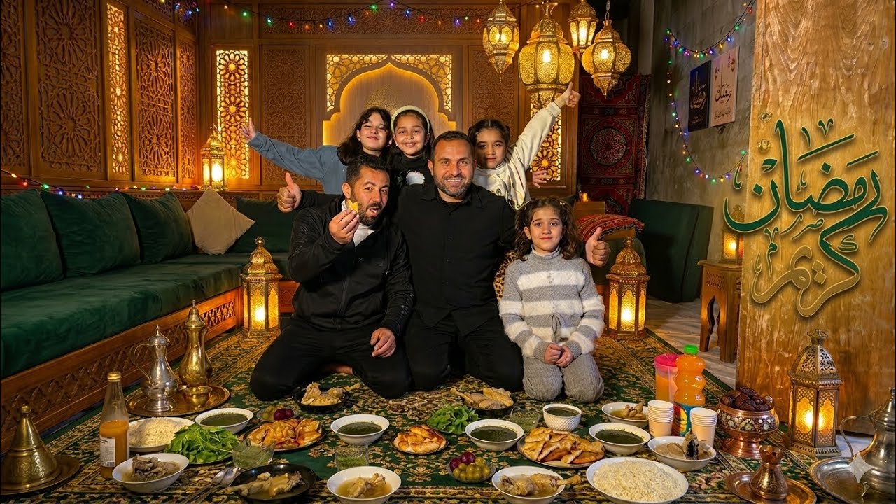 فاجأنا أبو نشأت بعزومة فطور رمضان🌙شو طبخنا وكييف كانت الأجواء 