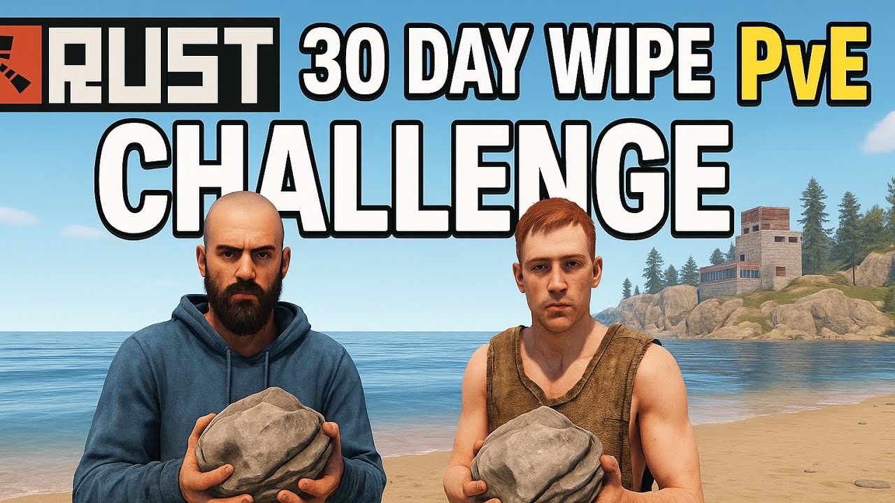🌿Chill Rust wipe | Relaxing PVE Survival for Beginners 🌿